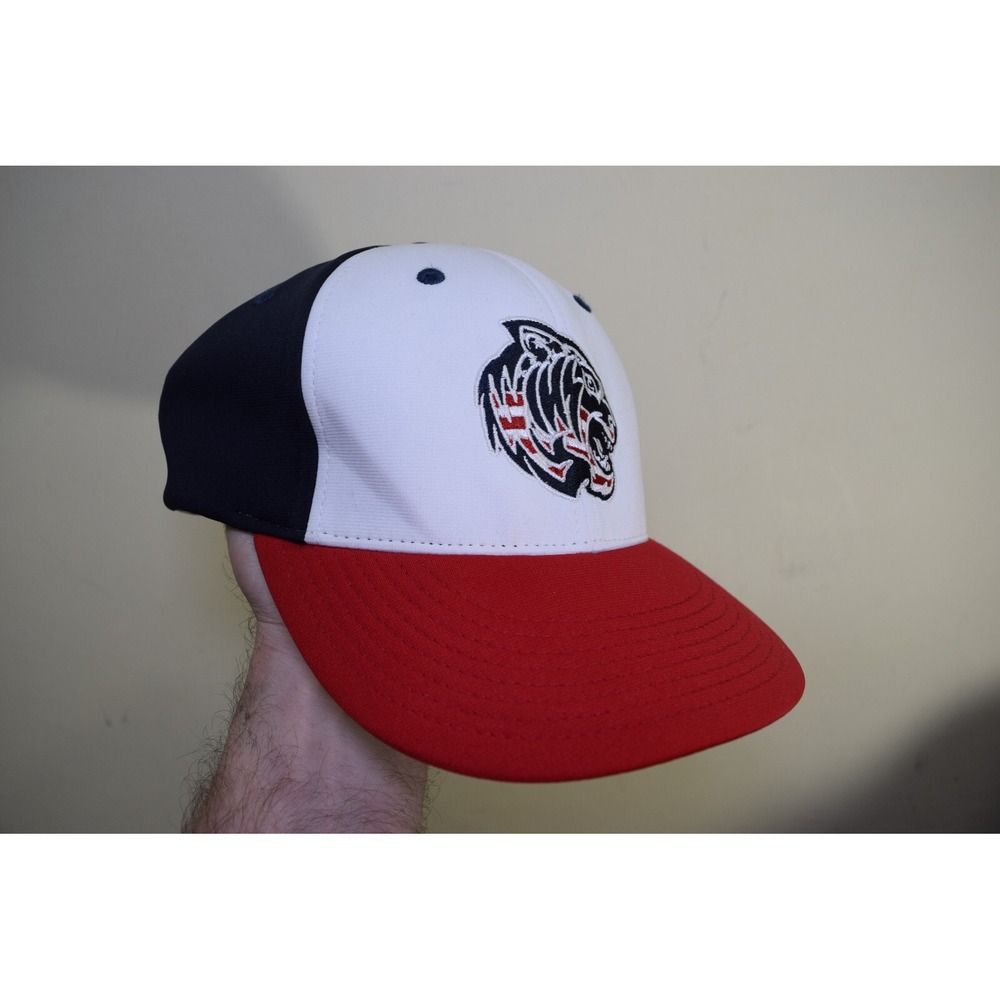 Independence HS Tigers Ashburn VA Fitted Baseball Hat Cap S M WORN LOOK